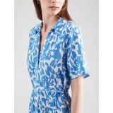 Onlyasmin - Midi-jurk - V-Hals - Korte Mouwen - Regular Fit