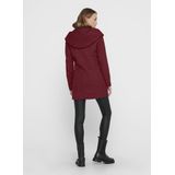 ONLY Tussenmantel 'ONLSEDONA'  karmijnrood