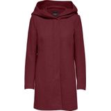ONLY Tussenmantel 'ONLSEDONA'  karmijnrood