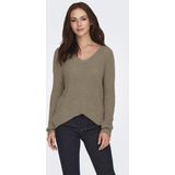 Jacqueline de Yong - Jdynew Megan - Pullover - Walnut/w. Black - Dames