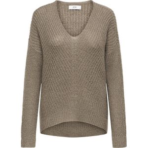Jacqueline de Yong - Jdynew Megan - Pullover - Walnut/w. Black - Dames