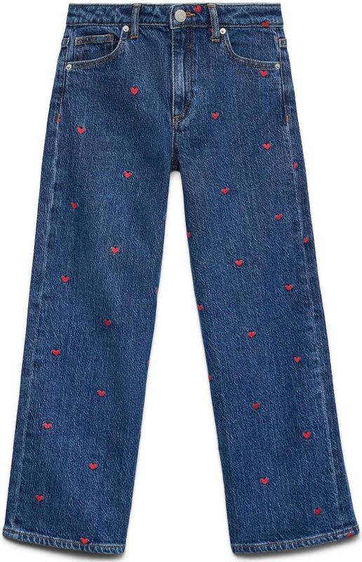 Vmtessa - High Rise Wide Leg Fit - Jeans