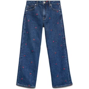 Vmtessa - High Rise Wide Leg Fit - Jeans