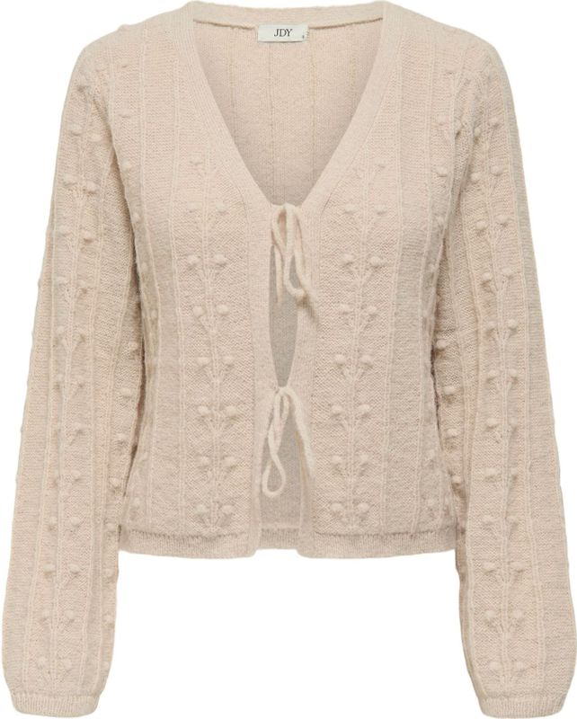 Jacqueline de Yong - Jdysigrid Life Tie - Cardigan - Cement