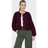 Jacqueline de Yong - Jdyeira Life Oneck - Vest - Cabernet