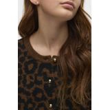 VERO MODA GIRL - Vest - Lange Lengte - Ronde Hals - Knoopsluiting