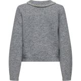 JDY - Gebreide Pullover - O-hals - Lange Mouwen - Parel Versiering