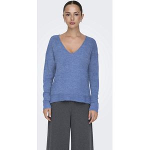 JDY - Jdyelanora - Gebreide Trui - Ebb en Flow - V-hals - Lange Mouwen