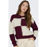 JDY - JDYJUSTY MIX STRUC - Gebreide Pullover - Dames - Lange Mouwen