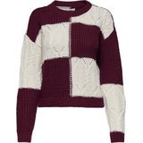 JDY - JDYJUSTY MIX STRUC - Gebreide Pullover - Dames - Lange Mouwen