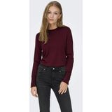 JDY - Gebreide Pullover - O-hals - Lange Mouwen - Knoop Detail - Knit Fit