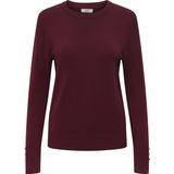 JDY - Gebreide Pullover - O-hals - Lange Mouwen - Knoop Detail - Knit Fit