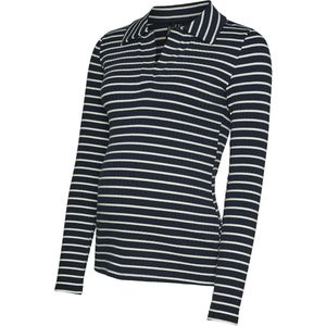 Vero Moda - VMMSea - Voedingsshirt - Donkerblauw / Wit