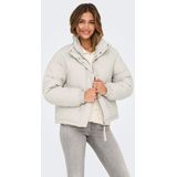 Jdyfrey - Puffer Jacket - Korte Jas - Hoge Opstaande Kraag - Lange Mouwen - Winddichte Stormmanchetten