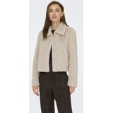 Jacqueline de Yong - Jdymacy Life - Damesjas - Moonbeam - Faux Fur Jacket