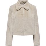 Jacqueline de Yong - Jdymacy Life - Damesjas - Moonbeam - Faux Fur Jacket