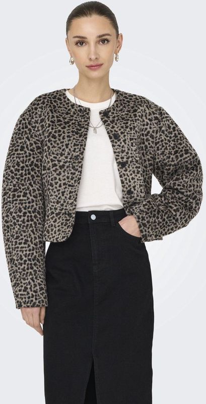 JDY - Jas - Kort - Lange Mouwen - Knoopsluiting