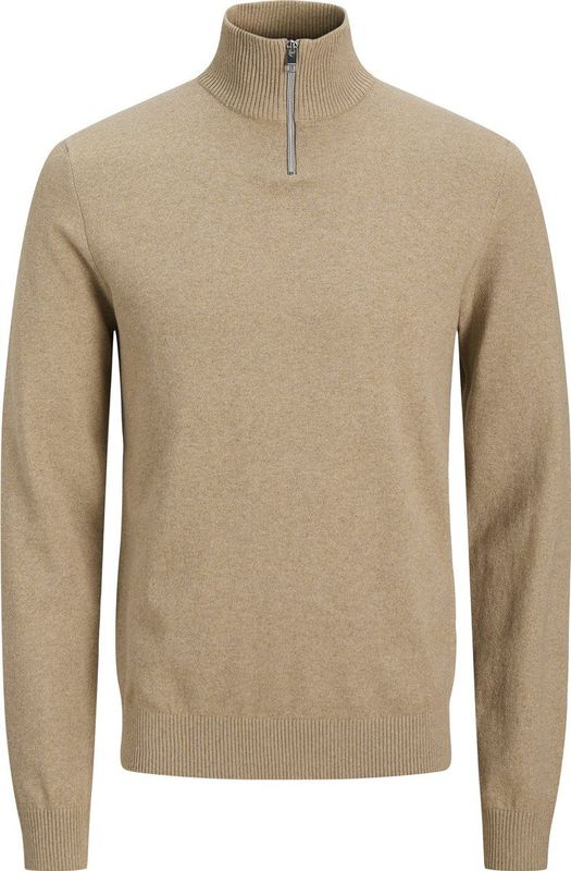 JJ REBEL - JREBCALLUM KNIT HALF ZIP - Gebreide Pullover - Heren