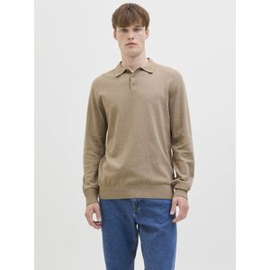 Jj Rebel - Callum Knit - Poloshirt - Lange Mouw