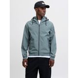 Jack & Jones - Jjebasic Softshell Hood Noos - Herenjas - Stormy Weather