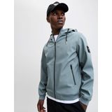 Jack & Jones - Jjebasic Softshell Hood Noos - Herenjas - Stormy Weather