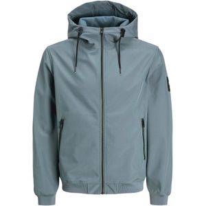 Jack & Jones - Jjebasic Softshell Hood Noos - Herenjas - Stormy Weather
