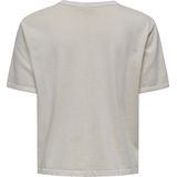 Jacqueline de Yong - Jdyfarock Elina Print Top - T-shirt - Wit