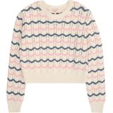 ONLY - KOGSTIA - Trui - Crème - Gerecycled Materiaal - Lange Mouw