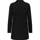 Only - ONLBAKER-NEVARA LIFE - Lange Jas - Zwart - 97% Polyester, 3% Elastaan