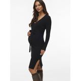 Vero Moda - Saba Rib - Gebreide Jurk - Lange Mouwen