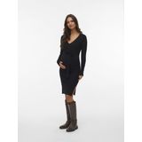 Vero Moda - Saba Rib - Gebreide Jurk - Lange Mouwen