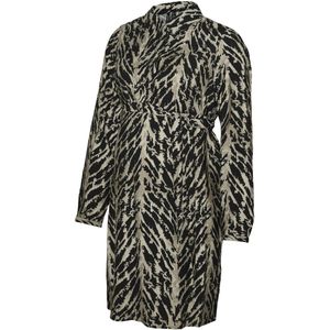 Vmmlucy - Zwangerschapsjurk - Blousejurk - Kort - Lange Mouwen - Inclusief Riem