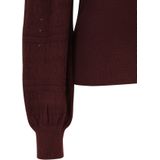Vero Moda - VMMNEWLIMONE - Trui - Bourgogne - Lange Mouw