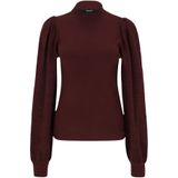 Vero Moda - VMMNEWLIMONE - Trui - Bourgogne - Lange Mouw