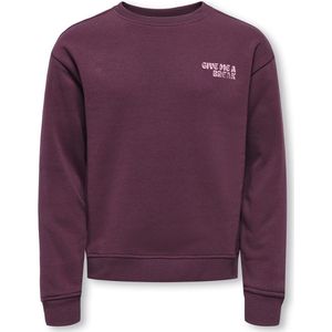 ONLY - KOGCAMINE - Sweatshirt - Cyclaam/Rosa - Losse Pasvorm