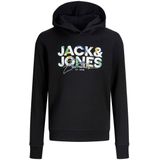 JACK&JONES - JJGEPLAS SWEAT HOOD JNR - Jongens - Sweater