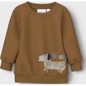 NAME IT - Sweater - Zacht Sweatmateriaal - Ronde Hals - Lange Mouwen