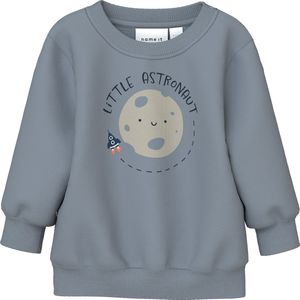 Name It Sweatshirt - NbmVonne - Tradewinds/Planet - Name It - 1 jaar (80) - Sweatshirt