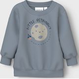 Name It Sweatshirt - NbmVonne - Tradewinds/Planet - Name It - 1 jaar (80) - Sweatshirt