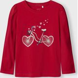 T-shirt - 2-Pack - Katoen/Elastaan - O-hals - Lange Mouwen