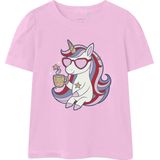 T-shirt - 2-Pack - Katoen/Elastaan - O-hals - Lange Mouwen