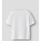 Name It - NKFVOTEA 2P SS NREG TOP - T-shirt - Bright White - Set van 2