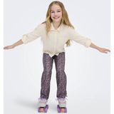 ONLY GIRLS - Flared Fit - Jeggings - Zwart - Jersey