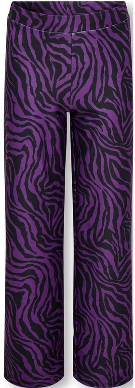 KIDS ONLY - KOGESRA SPRING - Ribbroek - Paars - Wide Leg