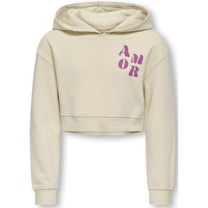 ONLY GIRLS - Sweatshirt - Zwart - Katoen - Regular Fit