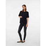Mamalicious - Mila Slim Fit - Zwangerschapsjeans - Medium Wassing - Ondersteunende Buikband