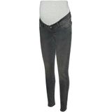 Mamalicious - Mila Slim Fit - Zwangerschapsjeans - Medium Wassing - Ondersteunende Buikband