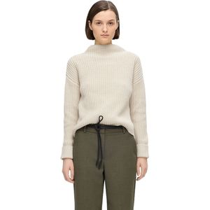 Oversized Trui - Relaxed Fit - Brede Trechtervormige Hals - Gerecycled Katoen