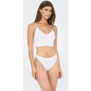 Only Onlvicky Rib 3-Pack Top - Geribd Detail en Cropped Vorm