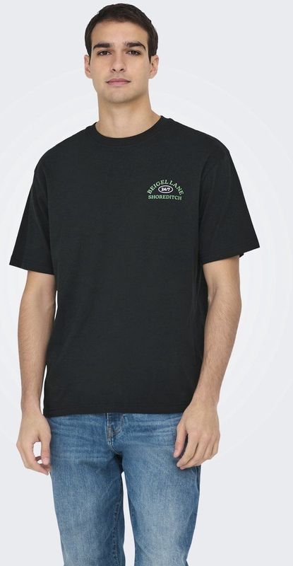 Onsfreddi - T-shirts - Katoen - O-hals - Korte Mouwen - Relaxed Fit